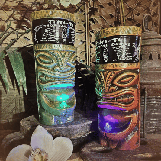 Tiki Ti x Tiki Diablo Menu Mug (Blue Hawaiian)