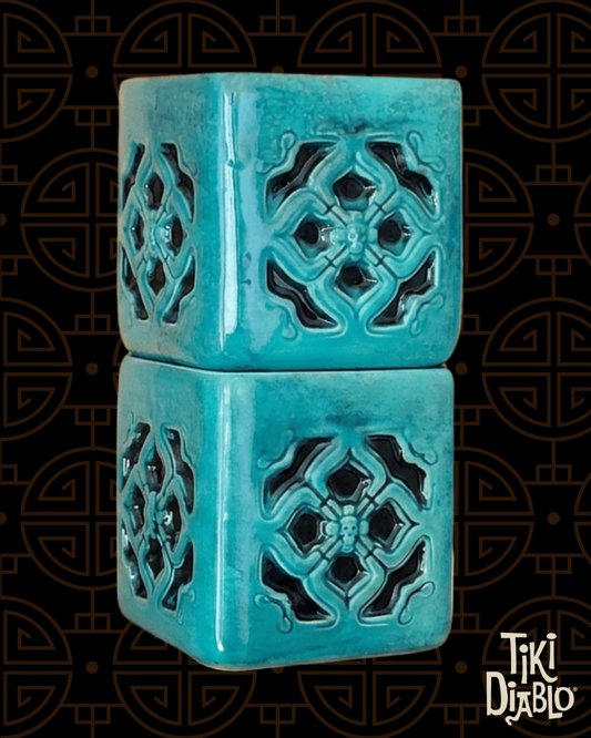Jade Tile Tiki Mug
