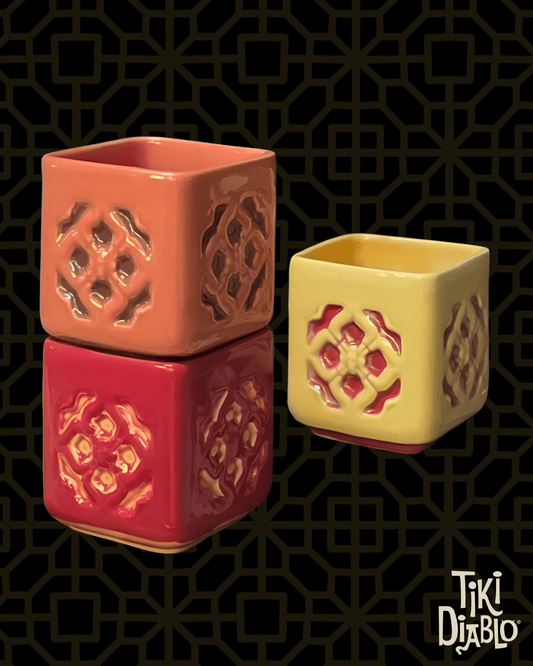Fiesta Heat Tile Tiki Mugs