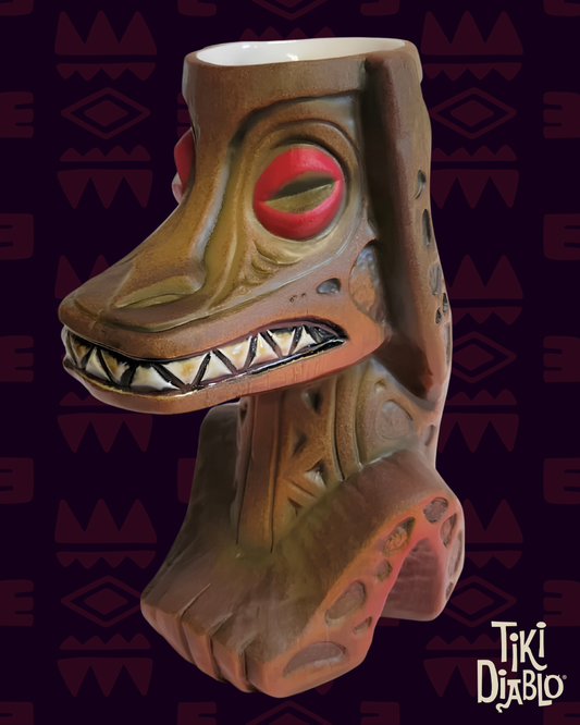 Bongolito Tiki Mug in Red