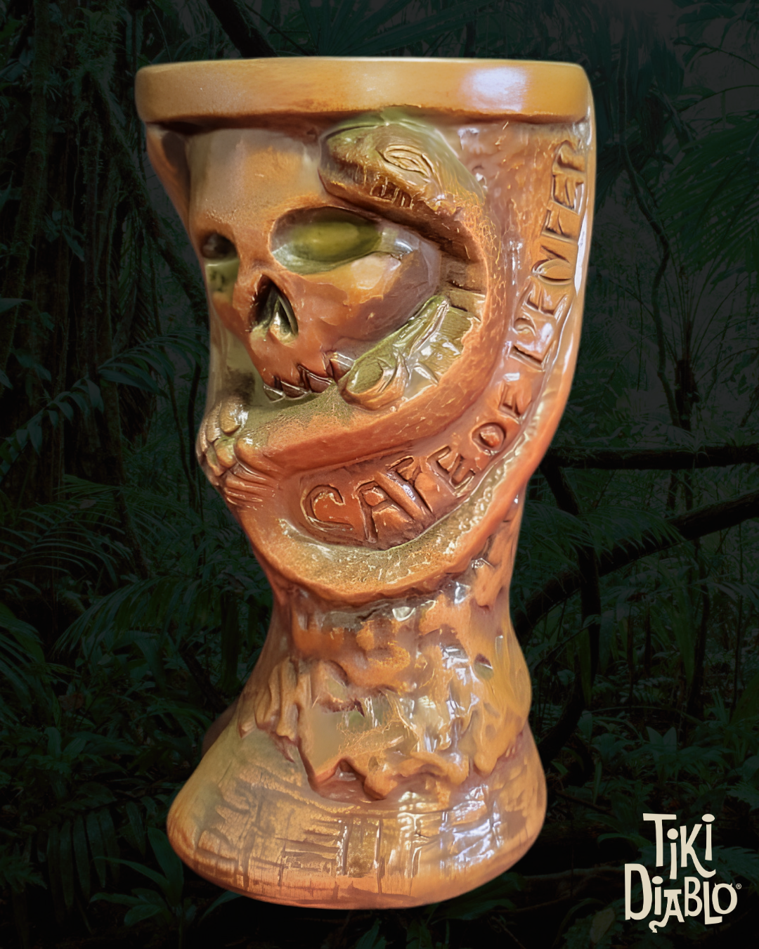 The Devil Distilled Tiki Mug