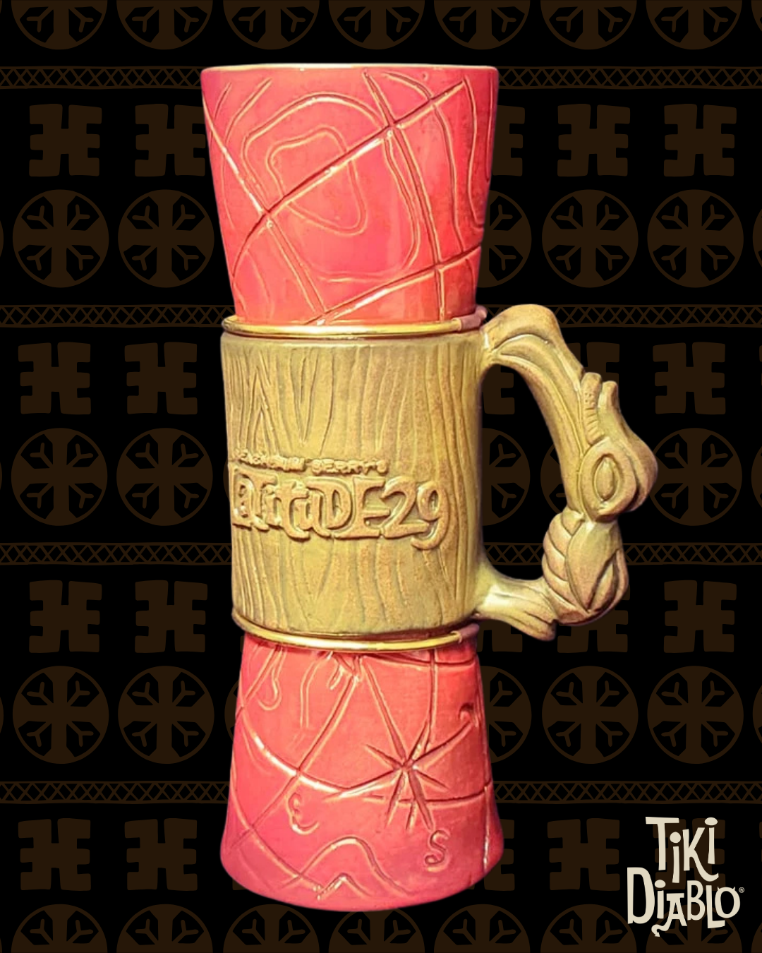 The Broken Compass Tiki Mug for Latitude 29