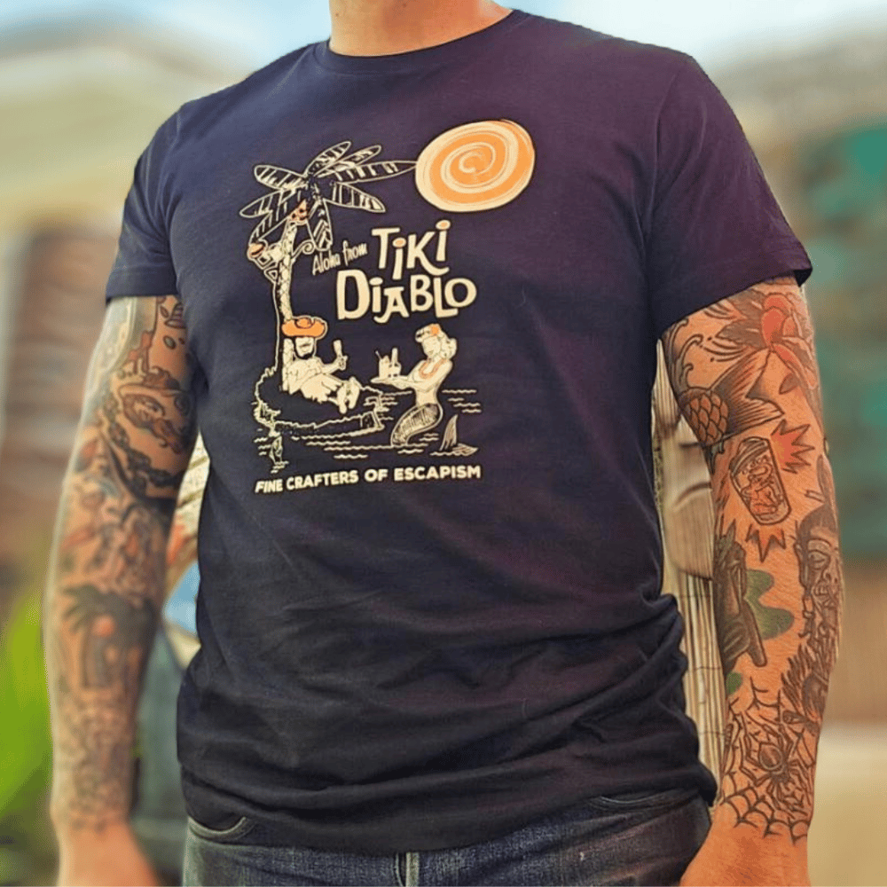 Tiki Diablo Matchbook Tee