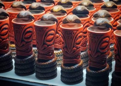 Tiki Ti Cobra Snake Mugs